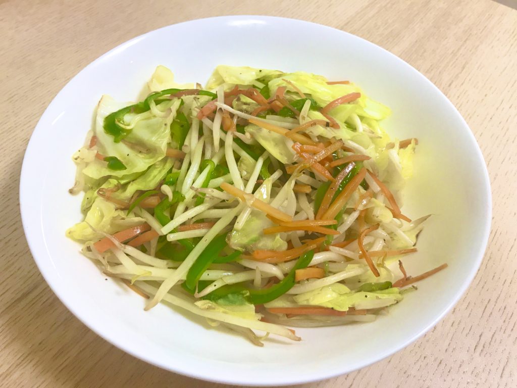 至高の野菜炒め