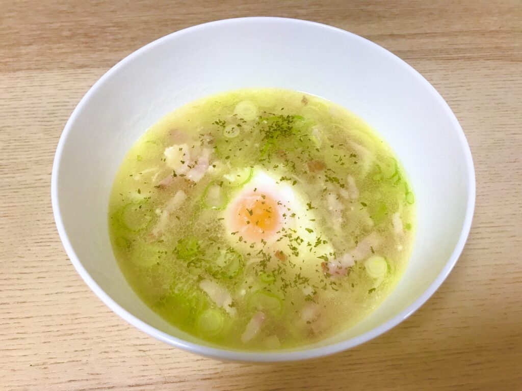 至高のにんにくスープ